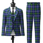 Renfrewshire Tartan Suit Front