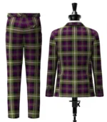 Rennie Tartan Suit Back