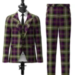 Rennie Tartan Suit Front