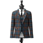 Renton Tartan Jacket Front