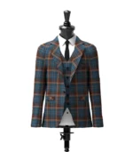 Renton Tartan Jacket Front