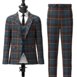 Renton Tartan Suit Front