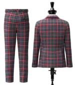 Ritchie Tartan Suit Back
