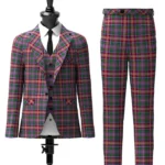 Ritchie Tartan Suit Front