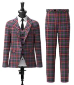 Ritchie Tartan Suit Front