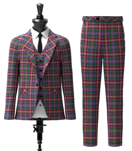 Ritchie Tartan Suit Front
