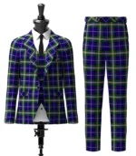 Robson, Steve Tartan Suit Front
