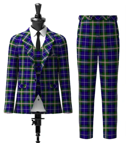 Robson, Steve Tartan Suit Front