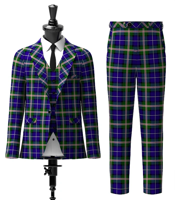 Robson, Steve Tartan Suit Front Robson, Steve Tartan Suit Front