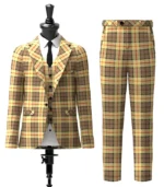 Rogers, C Tartan Suit Front