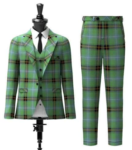 Rooney Tartan Suit Front