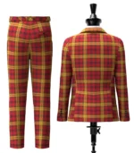 Rourke-Frew Tartan Suit Back