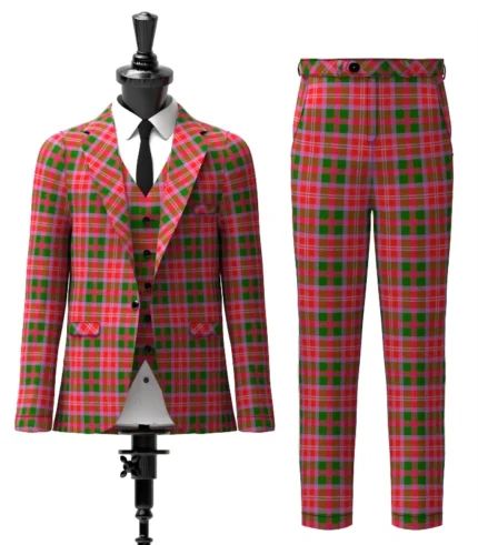 Scobie Tartan Suit Front