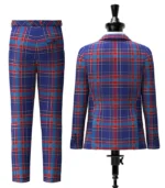 Selkirk Tartan Suit Back