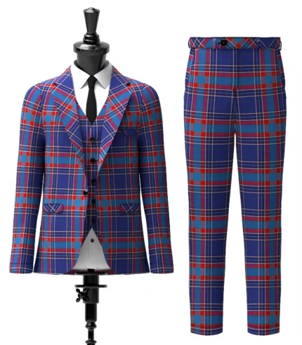 Selkirk Tartan Suit Front
