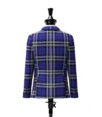 Shalom Tartan Jacket Back