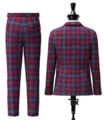 Shields, J & Family Tartan Suit Back