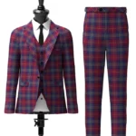 Shields, J & Family Tartan Suit Front