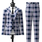 Sibbald Blue Tartan Front