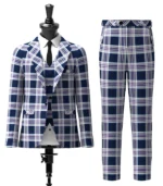 Sibbald Blue Tartan Front