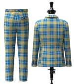 Sir Sean Connery Commemorative Tartan Suit Back