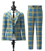 Sir Sean Connery Commemorative Tartan Suit Front