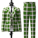 Spanish Shirt Tartan Suit Front