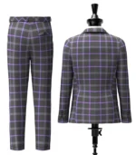 Spirit of Loch Earn Tartan Suit Back