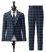 St Andrews, University of Tartan Suit Front
