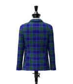 St. Lawrence Tartan Jacket Back