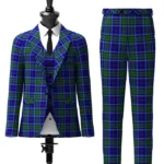 St. Lawrence Tartan Suit Front