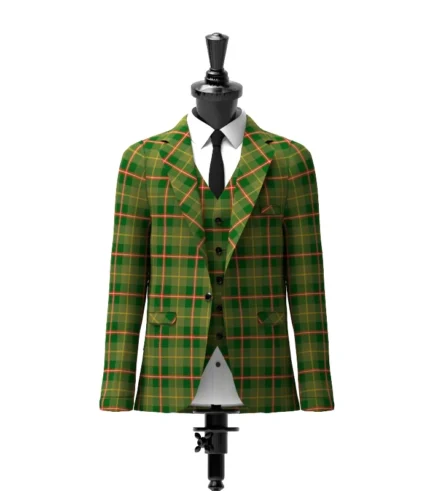 Symington Tartan Jacket Front
