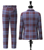 Taggart Tartan Suit Back