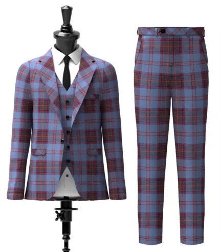 Taggart Tartan Suit Front