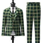 Todd Tartan Suit Front