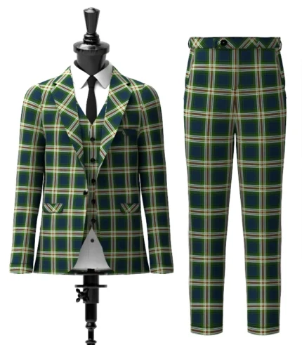Todd Tartan Suit Front