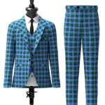 Town of Kirkland Lake Tartan Suit Front