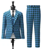 Town of Kirkland Lake Tartan Suit Front