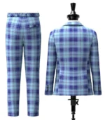 Traynor Tartan Suit Back