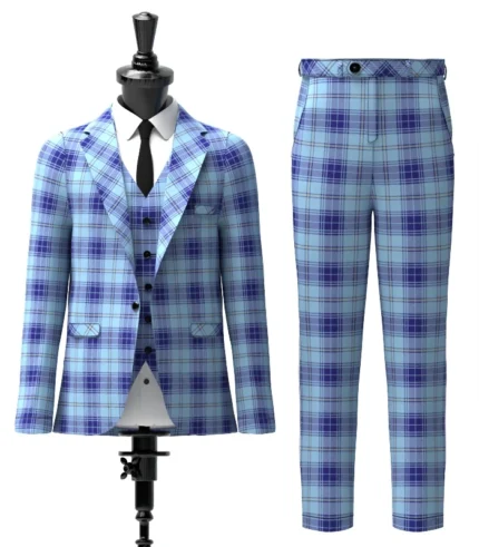 Traynor Tartan Suit Front