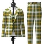 Tully, Andrew Michael & Family Tartan Suit Front