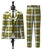 Tully, Andrew Michael & Family Tartan Suit Front