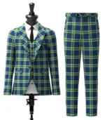Tweedside Hunting Tartan Suit Front