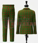 Ulster Red Tartan Suit Back