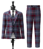 University of Edinburgh Tartan Suit Front