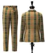 Vaughan Tartan Suit Back