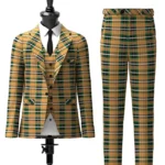 Vaughan Tartan Suit Front