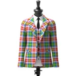 Veitch Tartan Jacket Front