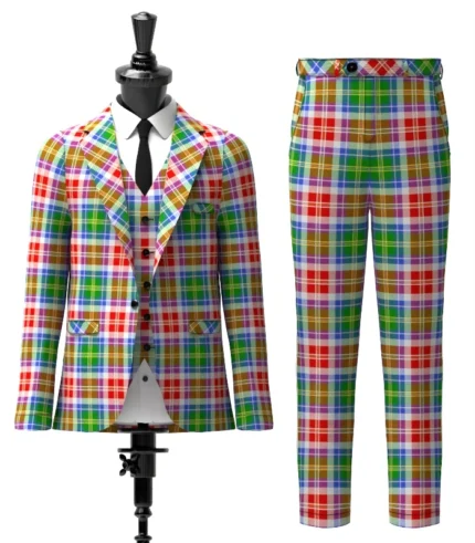 Veitch Tartan Suit Front