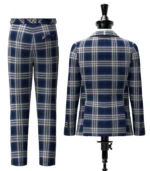 Viking Heritage Tartan Suit back